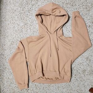 Abercrombie Soft Tan Hoodie XS